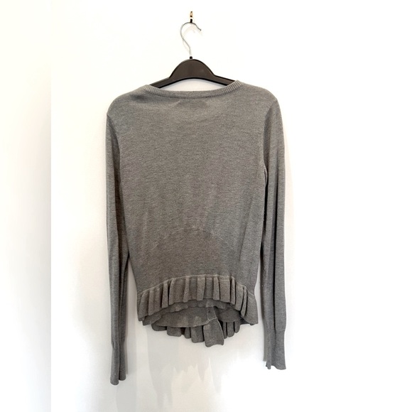 🩶Josef Viscose/Merino Wool Blend Cardigan - Picture 2 of 3